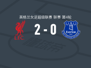 利物浦女足2-0埃弗顿女足，贝阿塔-奥尔松破门，考波奇锁定胜局