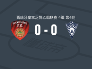 蓬特赫尼尔0-0马贝拉，双方鏖战90分钟未分胜负