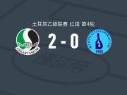 萨卡里亚体育2-0屈塔希亚体育取土乙4连胜，乌恩索尔包办2球