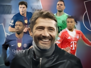 利扎拉祖巴黎拜仁混合最佳阵：巴黎6人拜仁5人，无维蒂尼亚