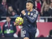 皇马战平赫罗纳姆巴佩表现超群