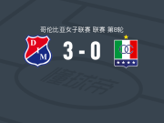 麦德林独立女足3-0大胜卡尔达斯女足，maria munera传射，辛蒂亚-卡韦萨斯破门