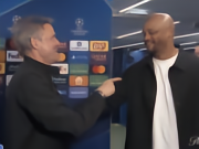 被恩里克问是否喜欢这场比赛，孔帕尼笑着回答：一点也不喜欢