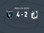圣何塞地震4-2明尼苏达联，博-勒鲁梅开二度，尼科-察基里斯建功