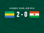 加蓬2-0尼日尔，伊法格建功，布安加锦上添花