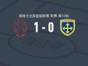艾尔佛莱顿1-0盖斯利，Daniel Odunaiya一剑封喉