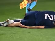 记者：阿什拉夫腿筋受伤将缺席欧冠半决赛次回合