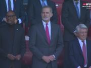 重视，西班牙国王现身大都会球场观战马竞对阿森纳的欧冠半决赛