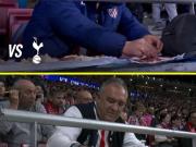 又是你？暨对阵热刺后，马竞球迷今天又在看台上制作三明治