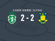 葡萄牙体育女足2-2布隆德比女足，阿门戈尔首开记录，恩格斯维克救主