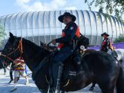 Atlanta has increased its police presence in preparation for the Argentina vs. England semi-final.