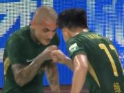 半场：浙江1-0海牛，王钰栋助攻米特里策破门，杨聪失空门
