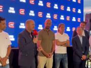 Several members of Spain's 10-year World Cup-winning team gathered in Dallas to cheer on the Spanish national team.