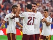 Halftime report: France 0-1 Spain, Yamal wins penalty, Oyarzabal converts penalty.