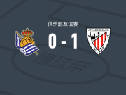毕尔巴鄂竞技1-0皇家社会，马罗安-桑纳迪助球队取胜