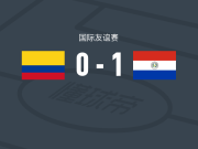 巴拉圭1-0哥伦比亚，乌戈-贝尼特斯一锤定音
