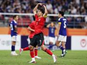 韩国1-0日本连续四届夺亚运会男足冠军，严智星制胜球