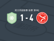 阿尔梅勒城二队4-1大胜RKAV沃伦丹，巴伊斯替补传射，昆廷-范-贝克费尔德破门