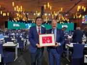 西足协主席和宋凯在FIFA年度大会期间进行友好交流，推进后续合作