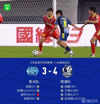 09:262026年江苏超1/4决赛首回合,泰州队3:4南通队知行易ZXY370 播放