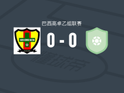 克鲁兹阿尔塔0-0维达撒法，双方互交白卷