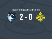 勒阿弗尔女足2-0圣马洛女足，加莱包办2球