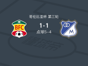 点球大战巴兰基亚6-5百万富翁