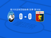 亚特兰大0-0热那亚，秋色平分