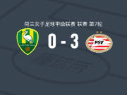 PSV埃因霍温女足3-0大胜ADO海牙女足，赖斯贝亨两球，范德桑登破门
