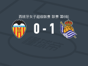 皇家社会女足1-0瓦伦西亚，伊萨吉雷制胜