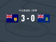 特克斯和凯科斯群岛3-0大胜英属维尔京群岛，克莱尔点射，约翰-罗伯逊建功