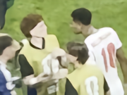 What caused Belling's anger? After Enzo equalized, Barco rushed in front of the England players to provoke them.
