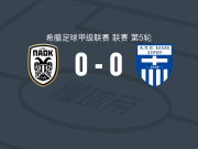 塞萨洛尼基B队0-0埃拉斯西鲁，双方互交白卷