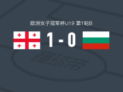 格鲁吉亚女足U19 1-0保加利亚女足U19，阿纳斯塔西娅-布丘库里助球队取胜
