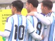 三连败+零进球，U17国少0-3阿根廷U17，李家润送点