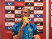 Olmo: Perhaps disrupting Alvarez would be helpful, but he doesn't talk much on the field.
