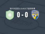 Brisbane Olympic0-0黄金海岸联女足，双方破门乏术