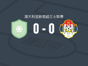 南海岸火焰0-0邦尼里格白鹰，双方鏖战90分钟未分胜负