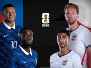 Artificial intelligence predicts France has a slightly higher chance of winning the bronze medal match than England.