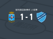 布鲁明1-1玻利瓦尔，比利亚罗埃尔打破僵局，卢卡斯-查韦斯扳平比分