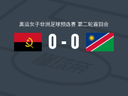 安哥拉女足0-0纳米比亚女足，难分伯仲