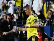 利雅得胜利3-0迪里耶，C罗首开纪录，萨穆-科斯塔、科曼破门