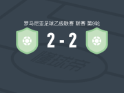 CS布加勒斯特迪纳摩2-2CSM 马雷，维达破门，安德烈-鲁斯扳平