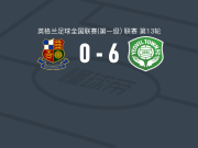耶奥维尔6-0横扫石威德