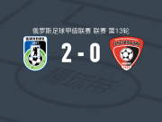 雅罗斯拉夫尔辛尼克2-0伊万诺沃纺织工人，科京破门，奇斯佳科夫锁定胜局