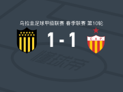 佩纳罗尔1-1普罗格雷索，吉列尔莫-洛佩斯首开记录，埃尔南德斯救主