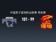 CBA战报：同曦101-99险胜深圳，特奎维恩-史密斯空砍30分