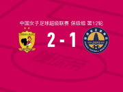长春大众卓越女足2-1陕西志丹女足，桑德琳-尼扬库鲁、安娜希-帕洛玛破门