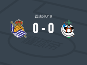 皇家社会U19 0-0安提瓜KE U19，双方互有攻守
