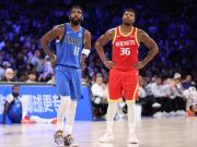 NBA中国赛：独行侠132-115火箭，欧文复出17分，弗拉格14+7